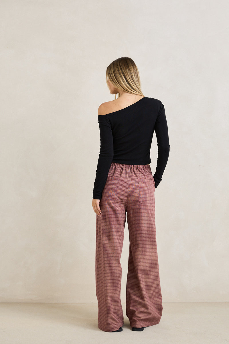 Juno Long Sleeve Top Black