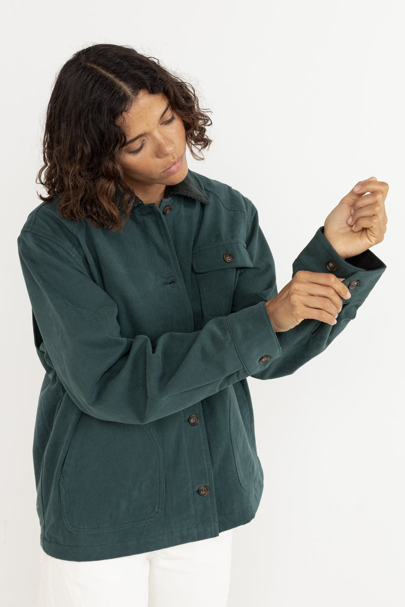 Rowan Barn Jacket Forest Green