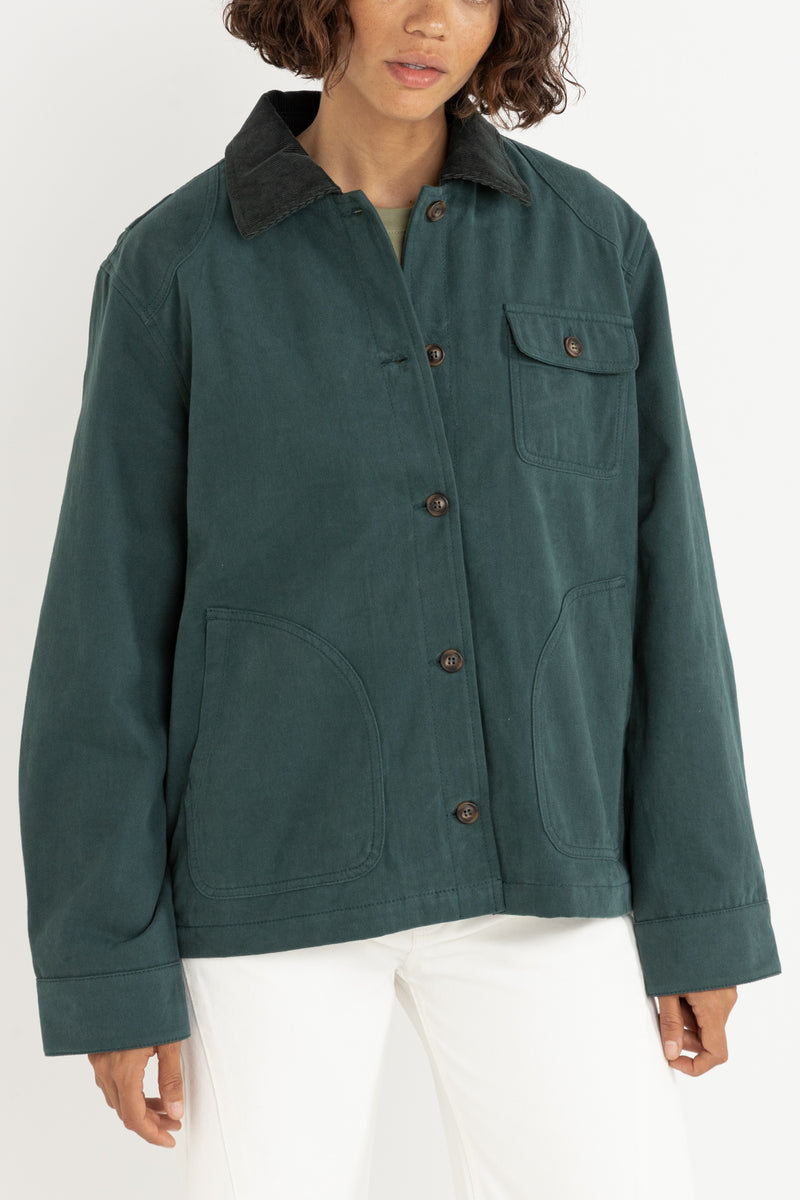 Rowan Barn Jacket Forest Green