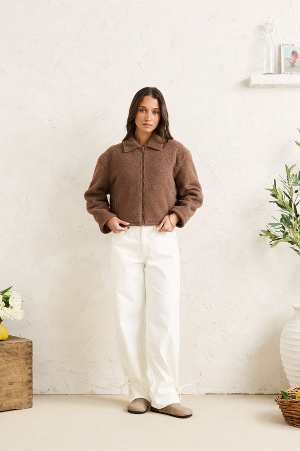 Sherpa Jacket Brown
