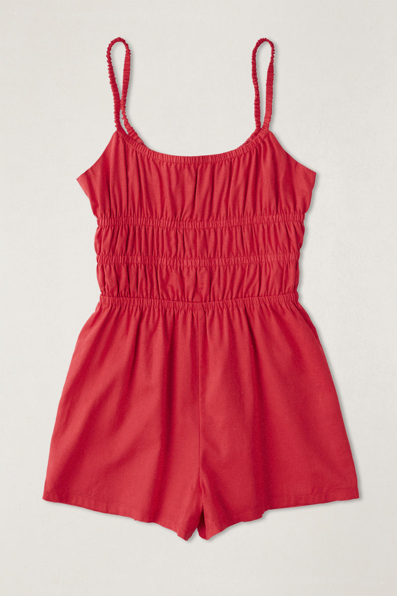 Luca Playsuit Cherry