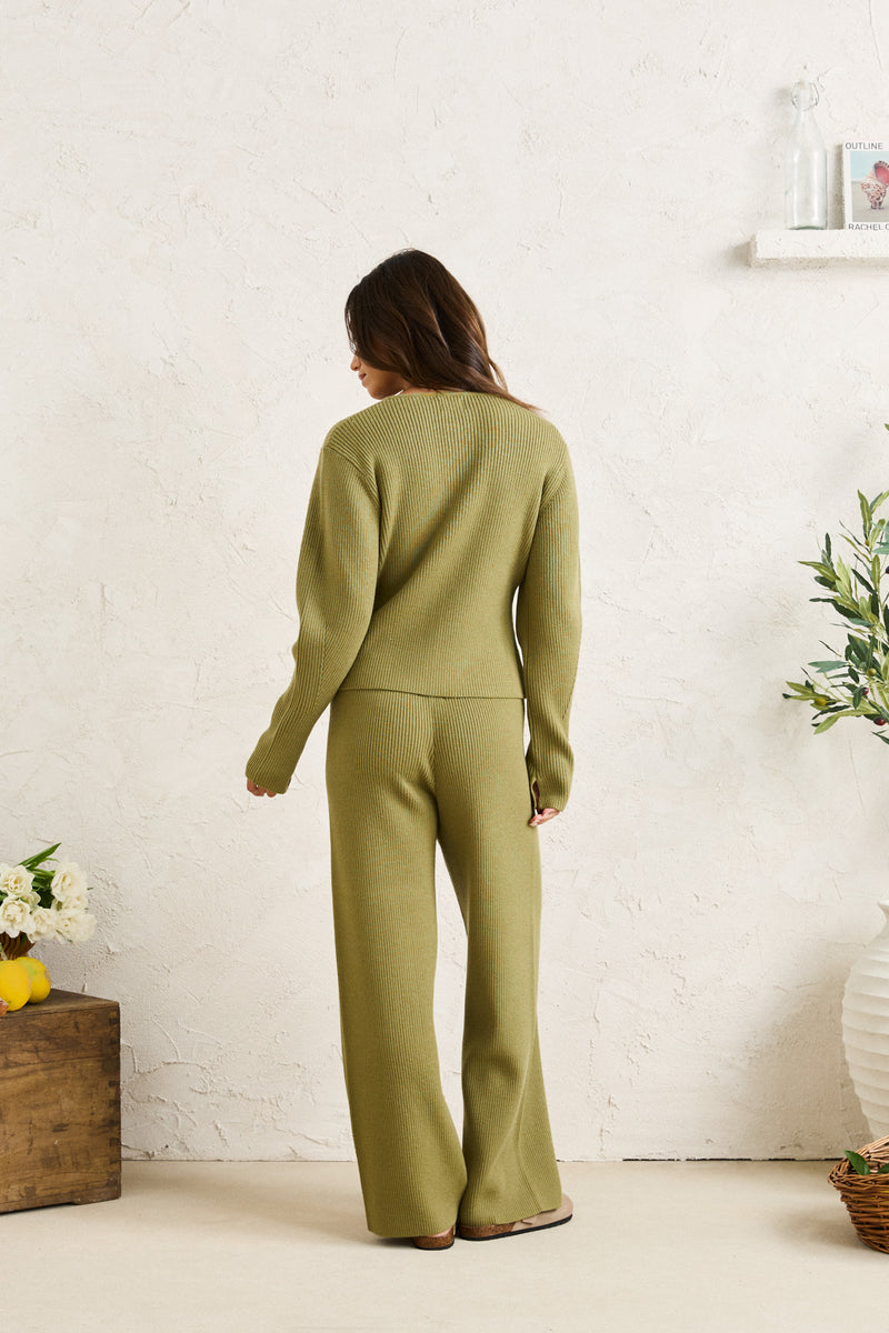 Everyday Knit Pant Sage