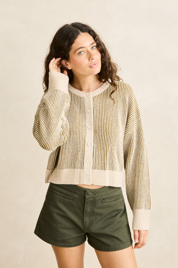 High Tide Cardigan Sweet Pea