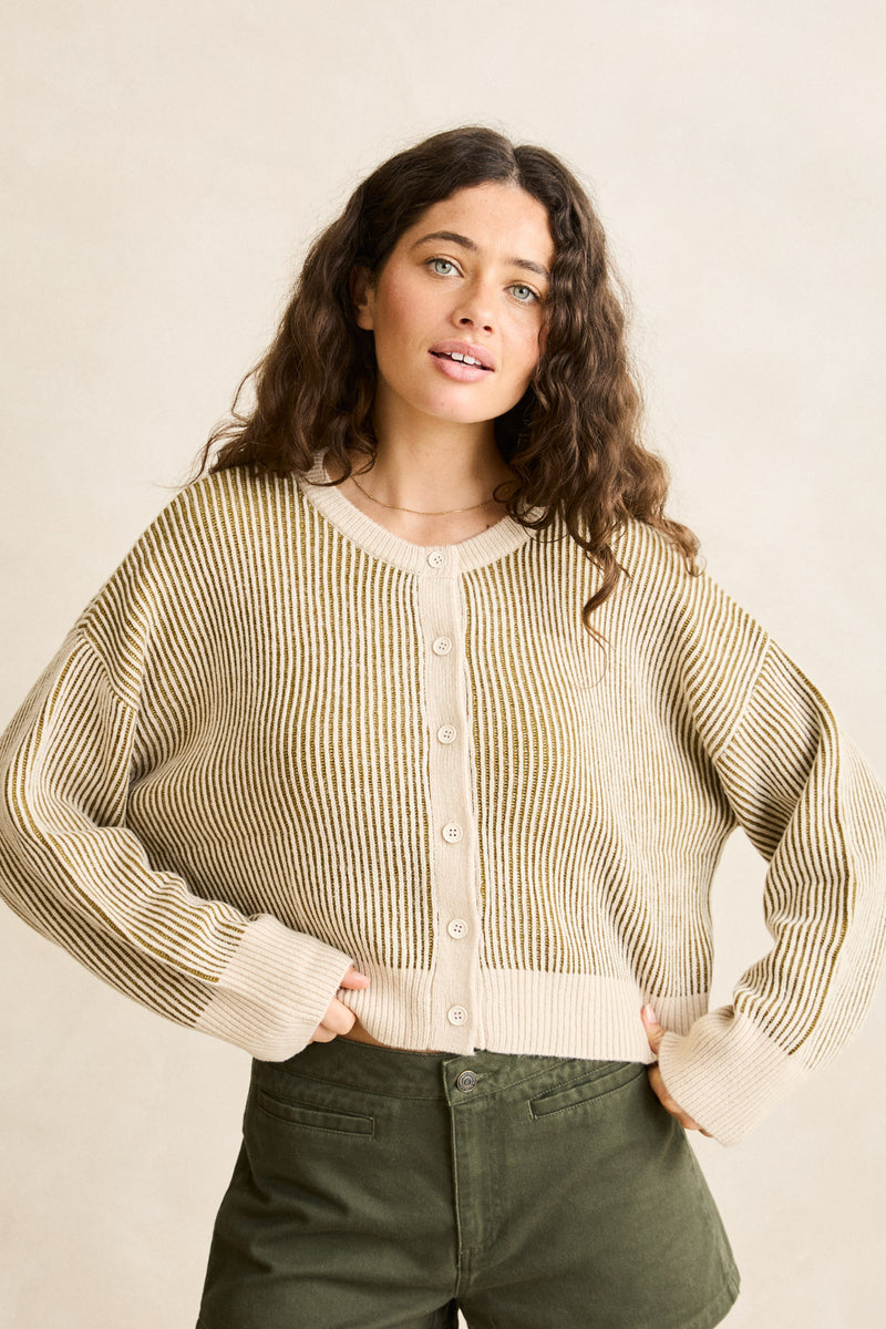 High Tide Cardigan Sweet Pea