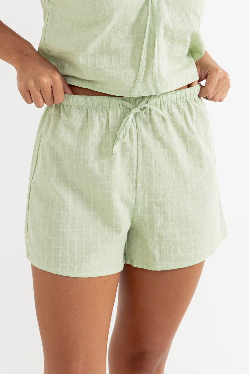 Stassi Drawcord Short Sage