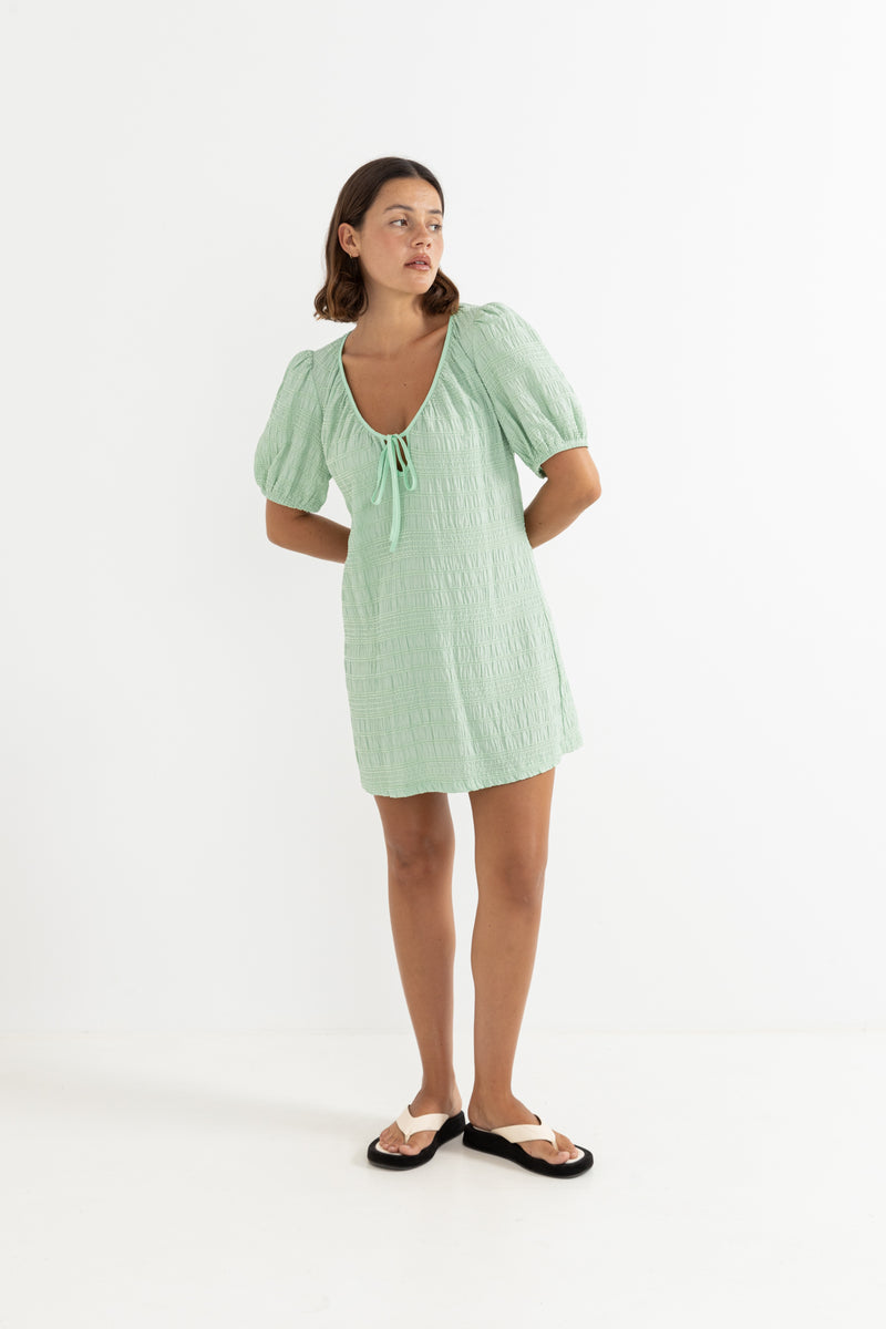 Sandy Cove Mini Dress Mint