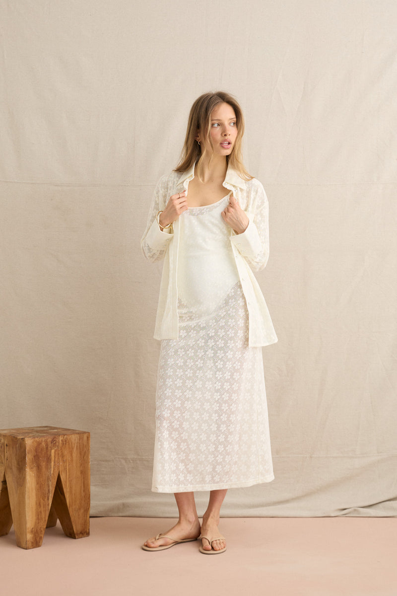 Bardot Lace Ls Shirt