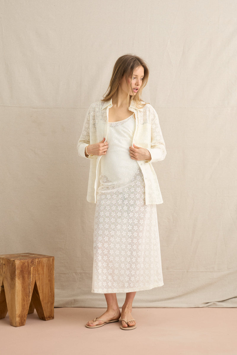 Bardot Lace Ls Shirt