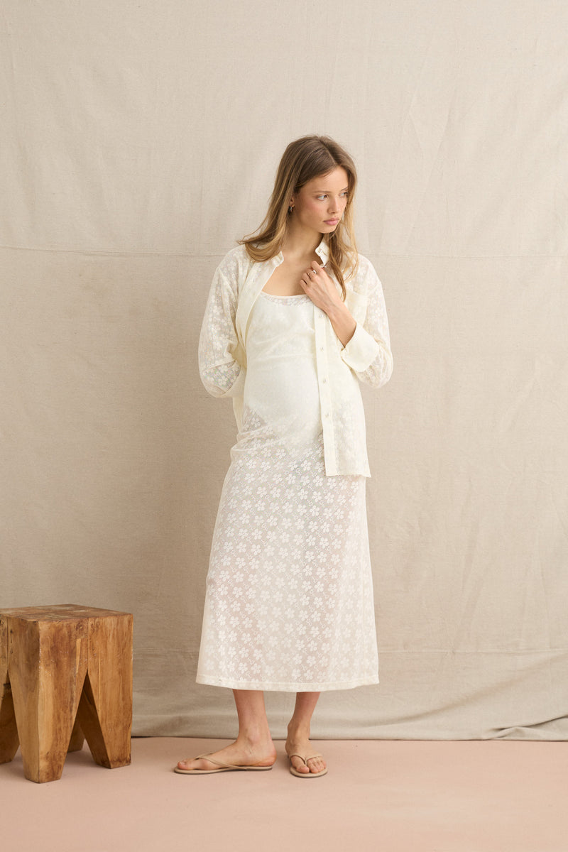 Bardot Lace Ls Shirt
