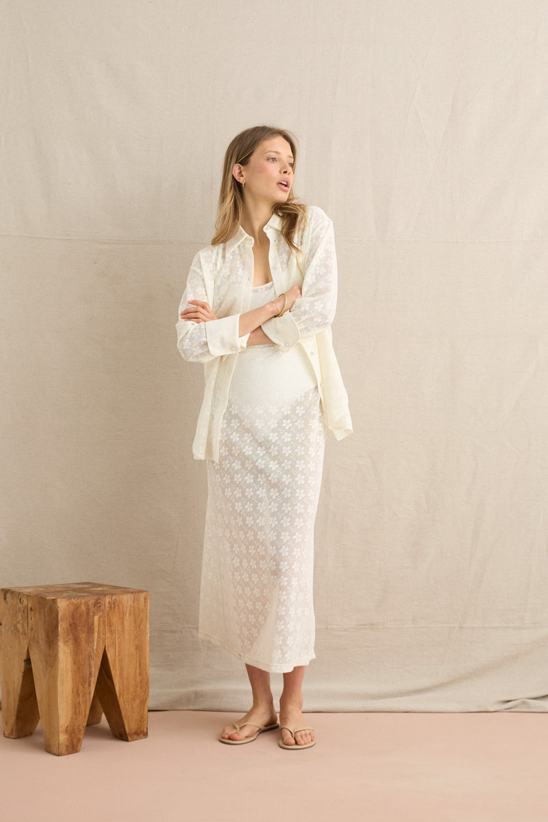 Bardot Lace Ls Shirt