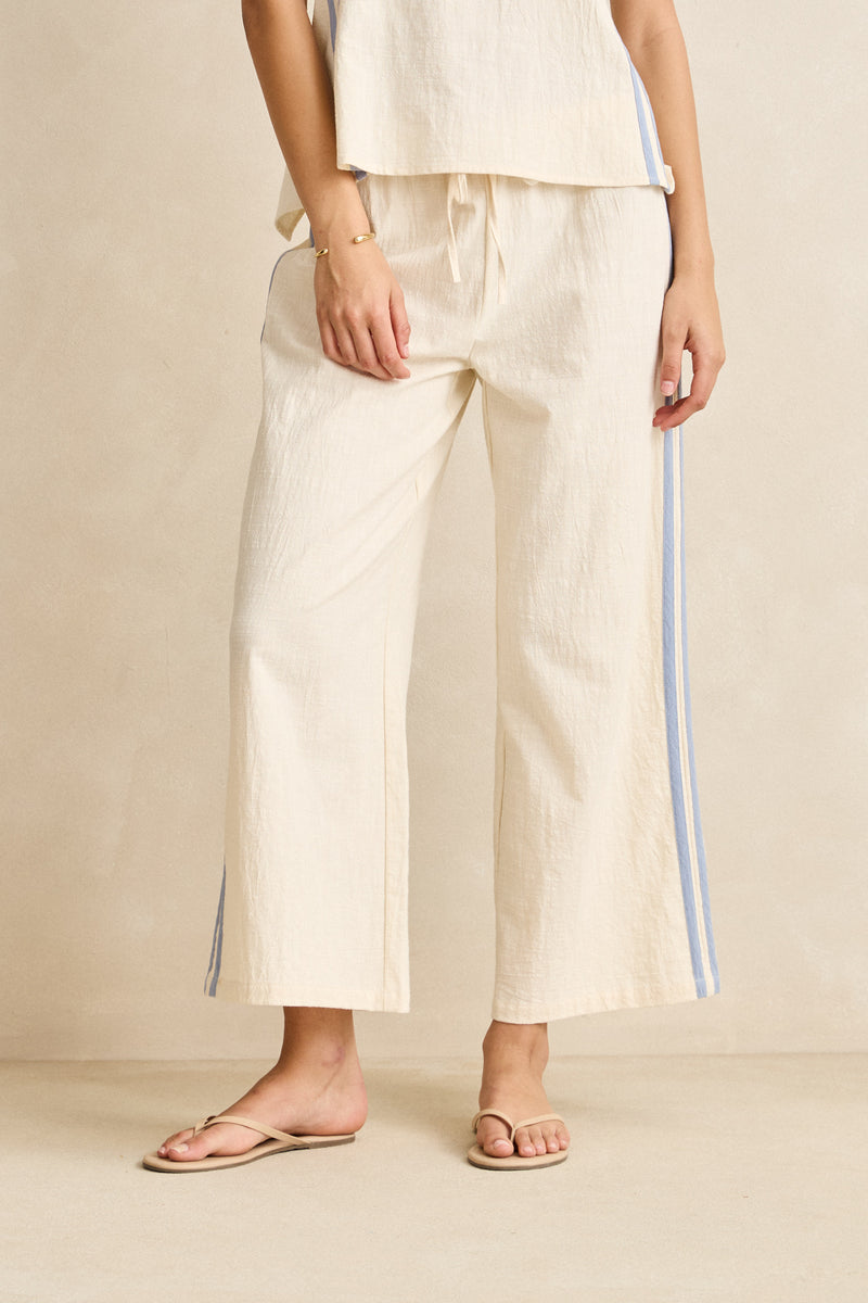 Tinker Stripe Pant Cream
