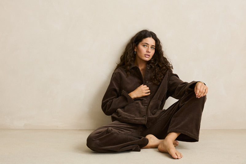 Luca Cord Pant Chocolate