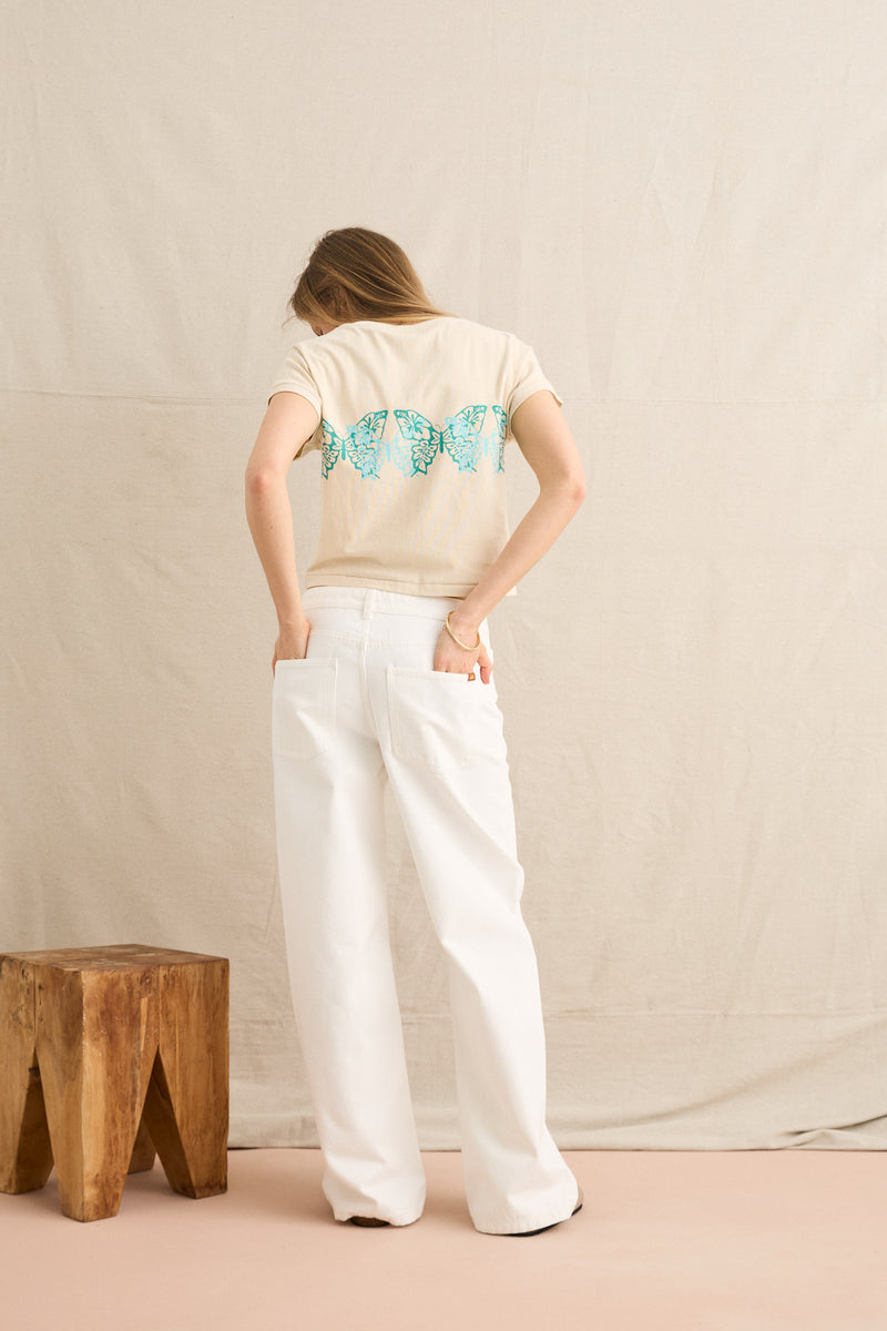 Butterfly Lei Tee