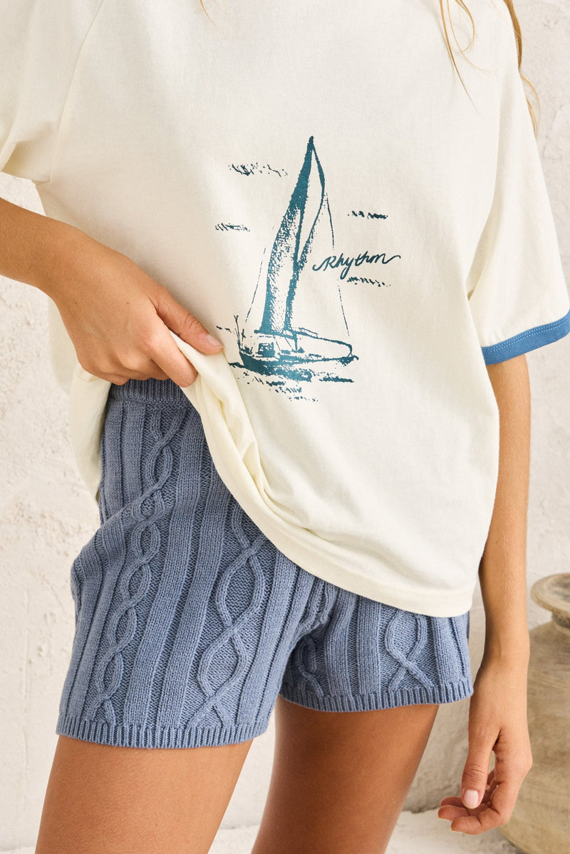 Sailer Ringer Tee Cream