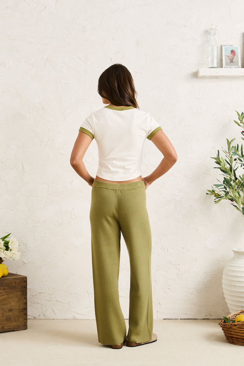 Everyday Knit Pant Sage