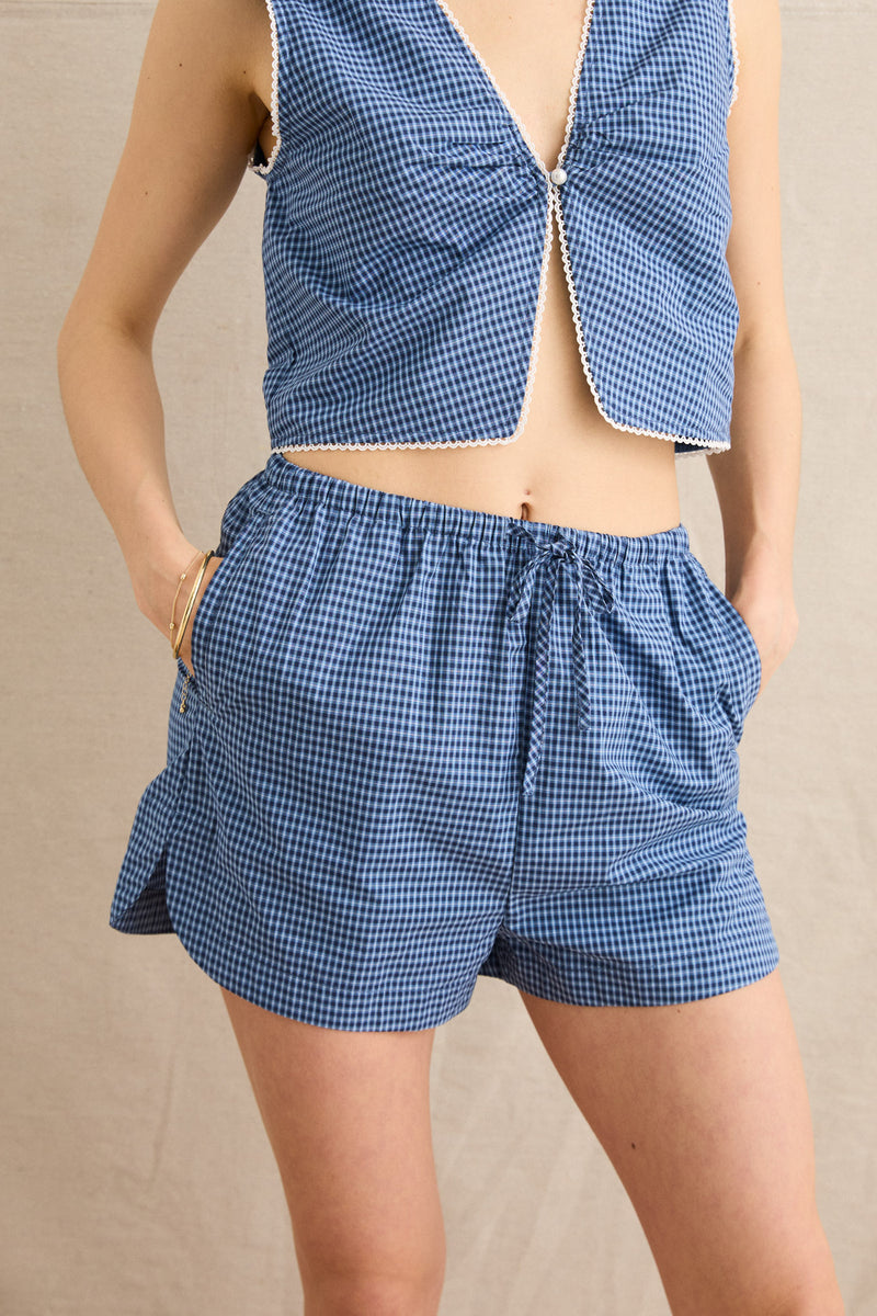 Poipu Check Short