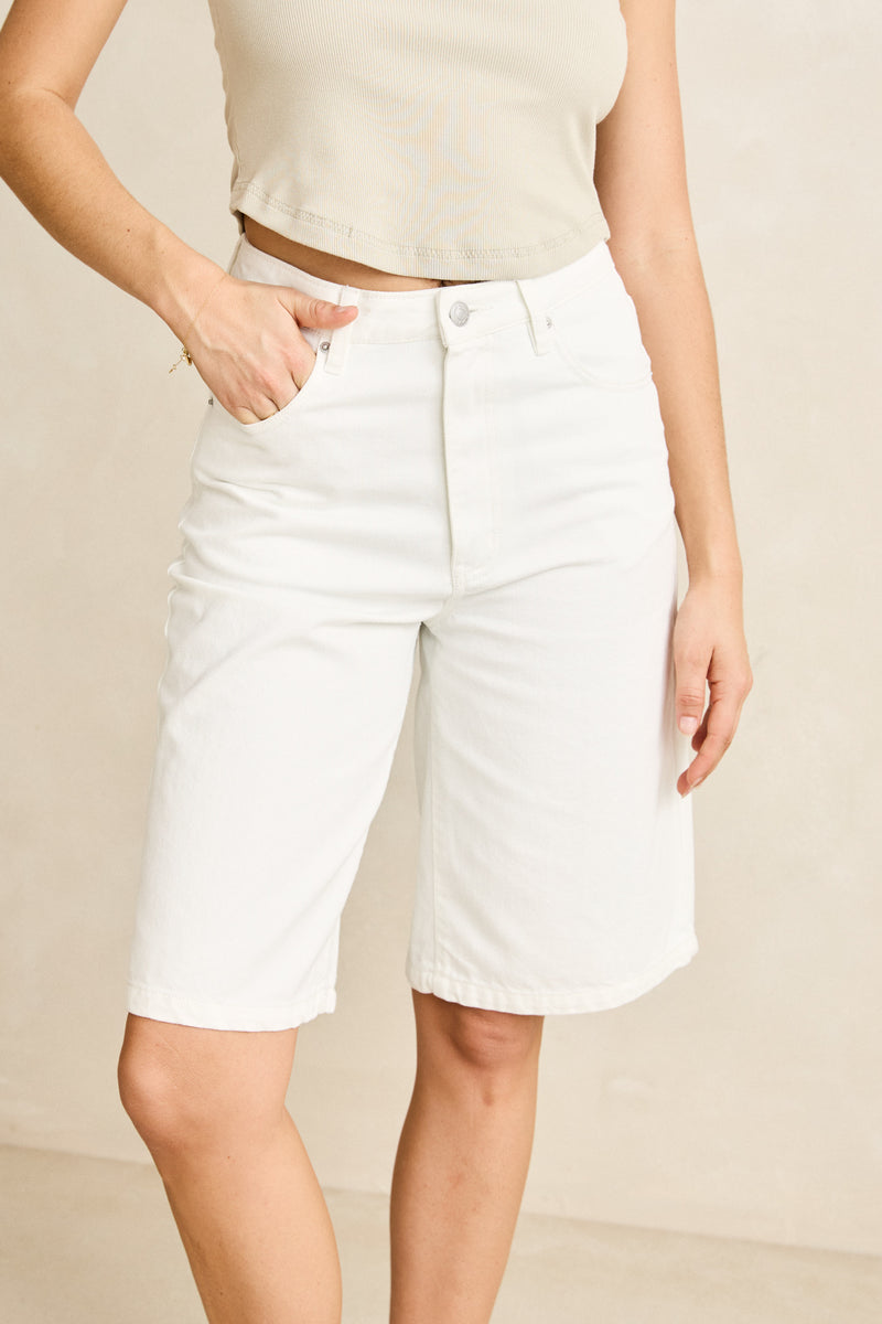 Zali Jorts White