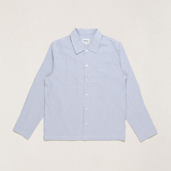 Sure Stripe Ls Shirt Blue Stripe – Rhythm