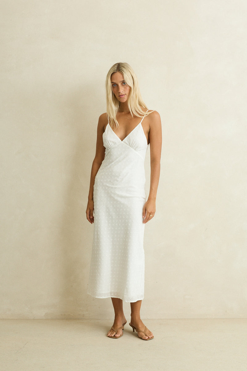 white midi dress australia Billie Lace Midi Dress