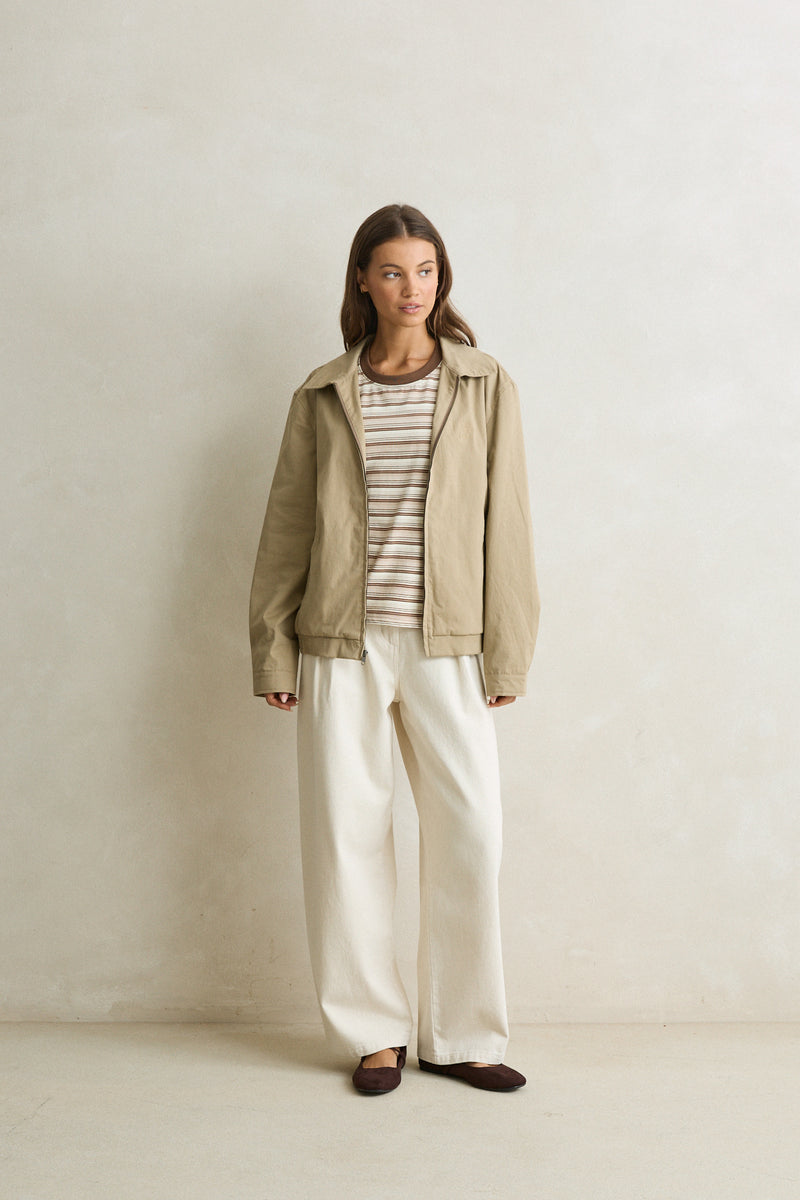 Riley Twill Jacket Oak – Rhythm