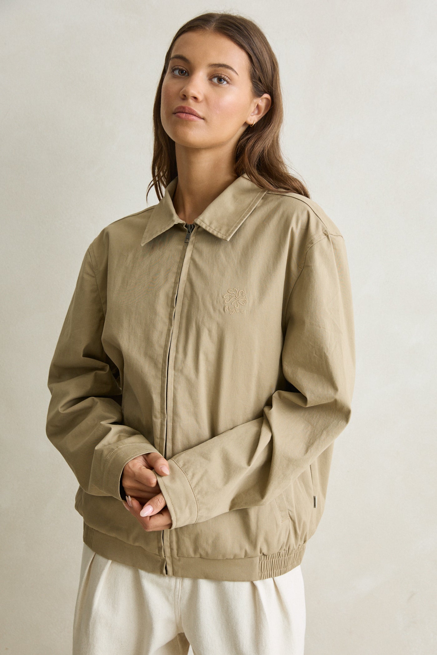 Riley Twill Jacket Oak – Rhythm