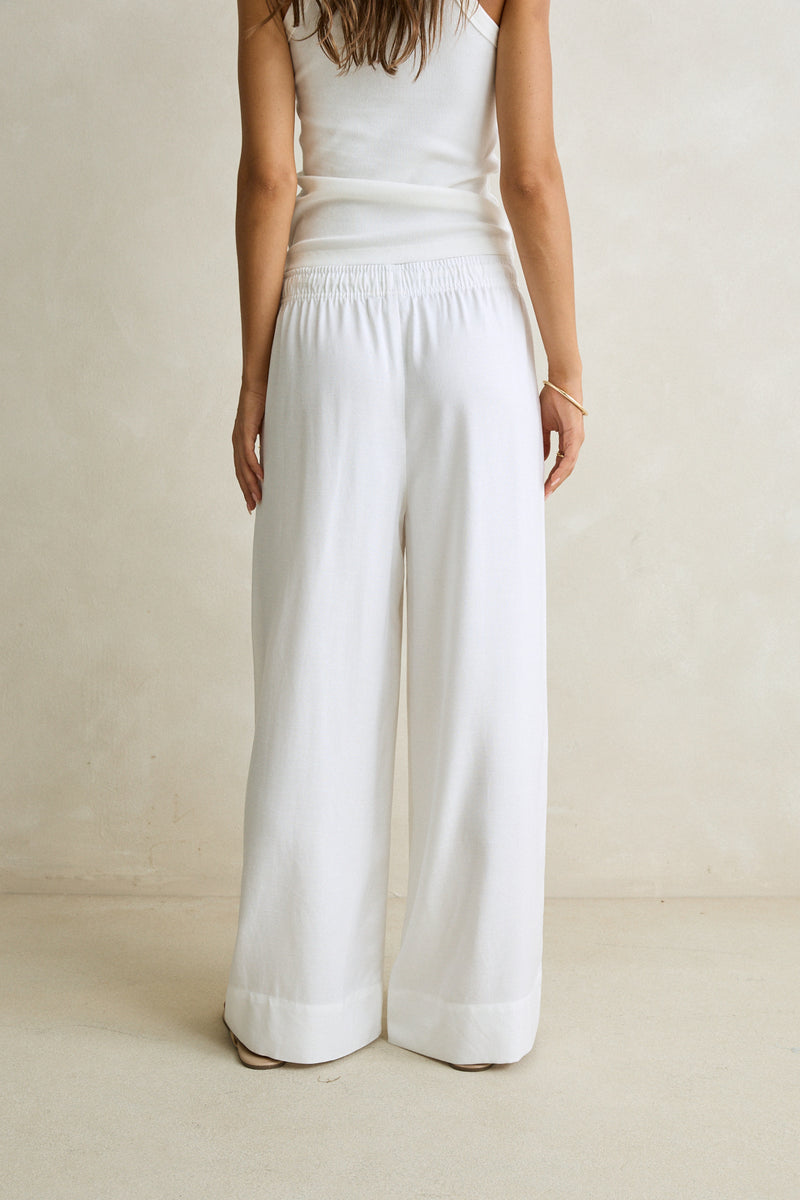 Malia Beach Pant White – Rhythm