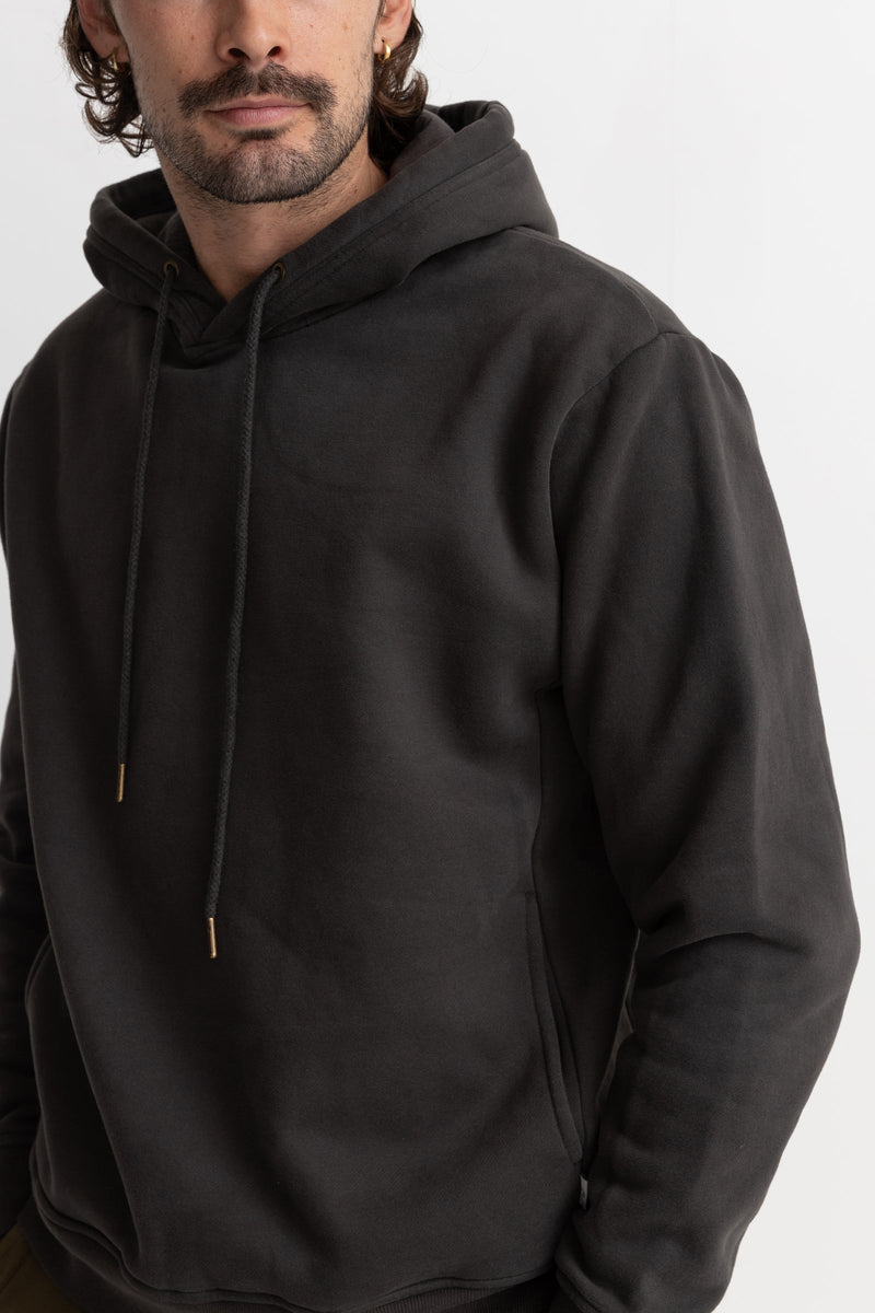 Classic Fleece Hood Vintage Black