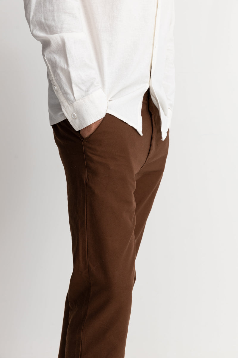 Classic Fatigue Pant Chocolate