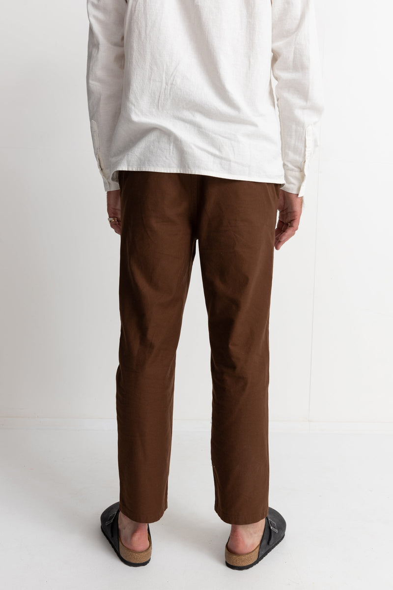 Classic Fatigue Pant Chocolate