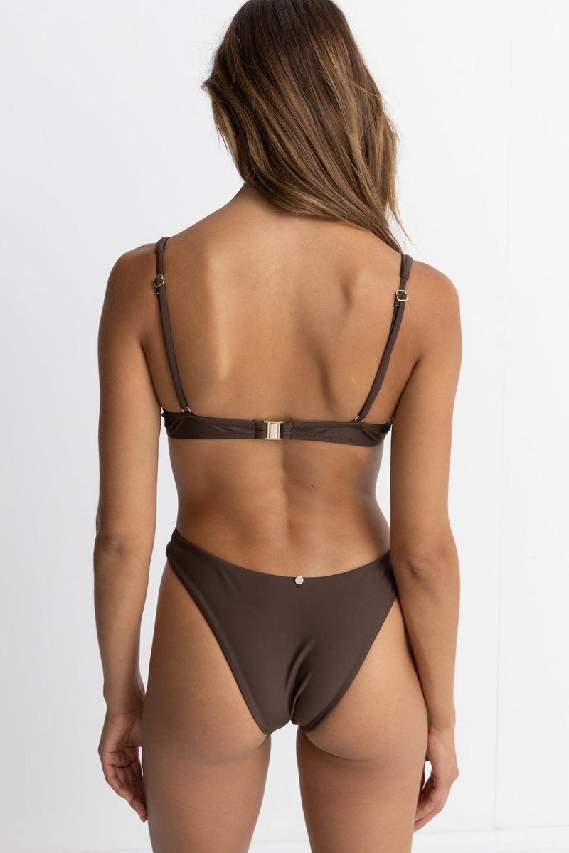 Classic Underwire Top Chocolate