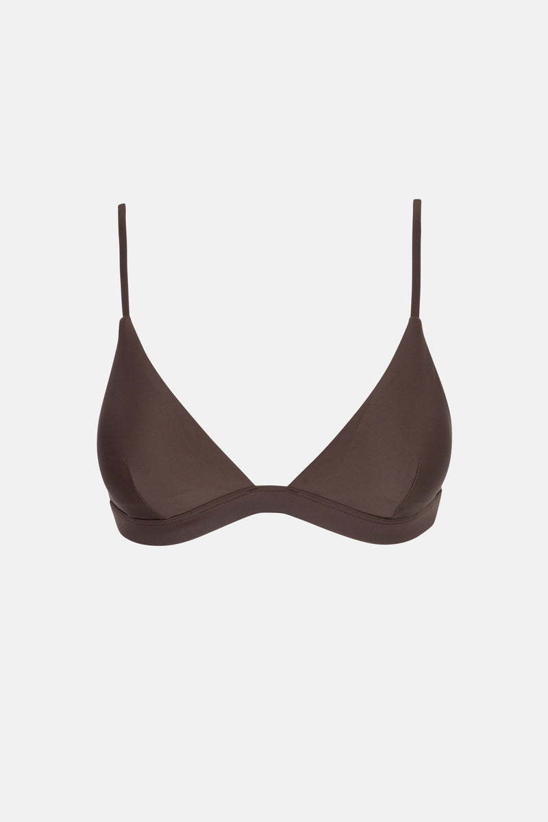 Classic Bralette Top Chocolate