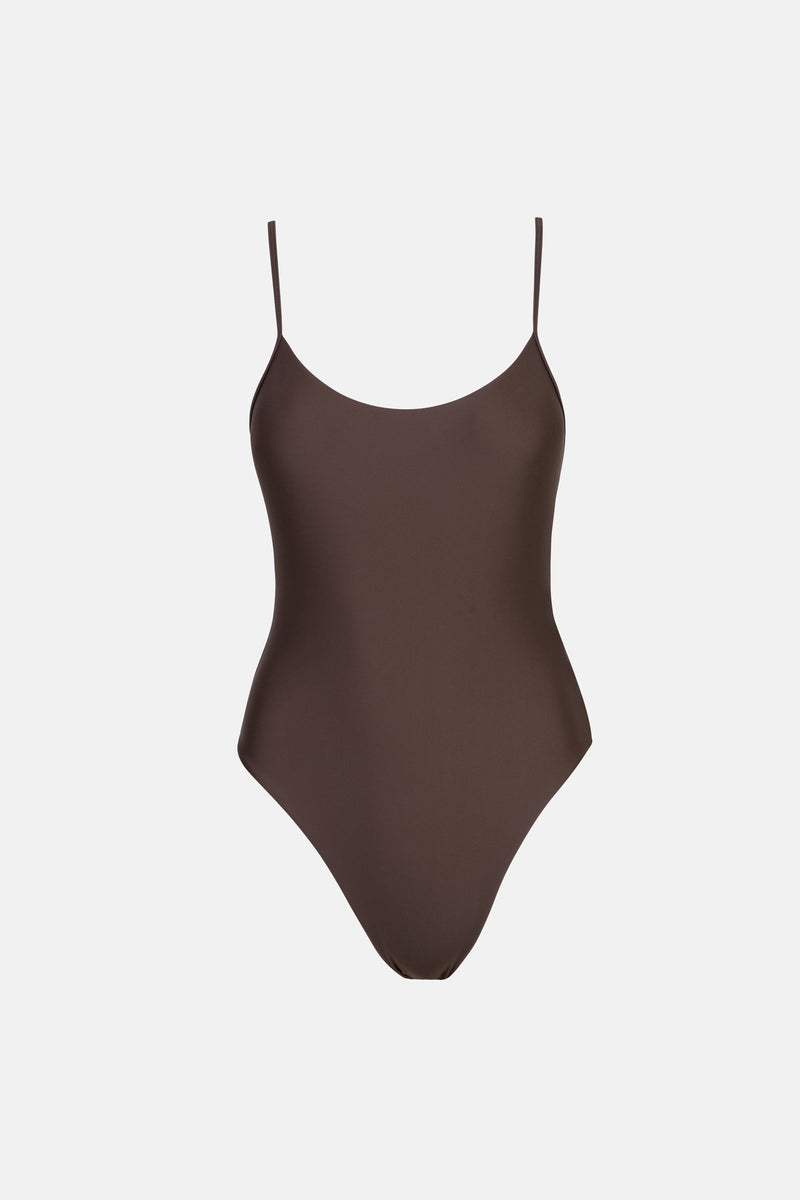 Classic Minimal One Piece Chocolate