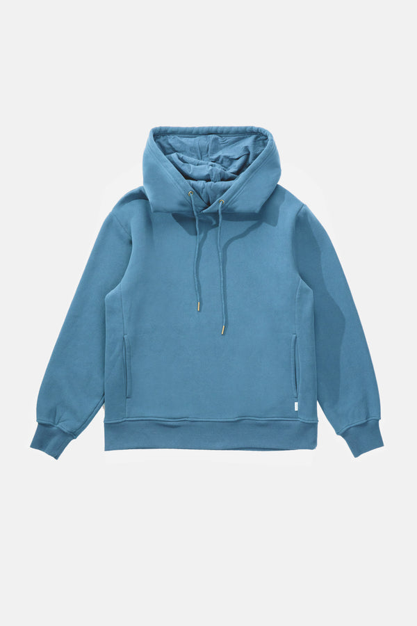 Classic Fleece Hood Mineral Blue