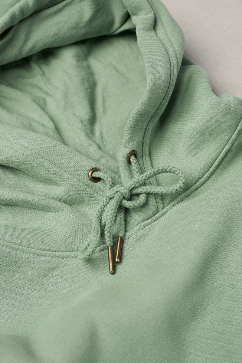 Classic Fleece Hood Seafoam