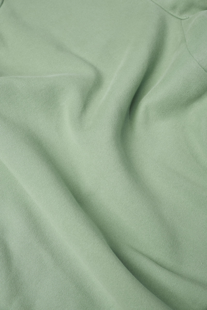 Classic Fleece Crew Seafoam