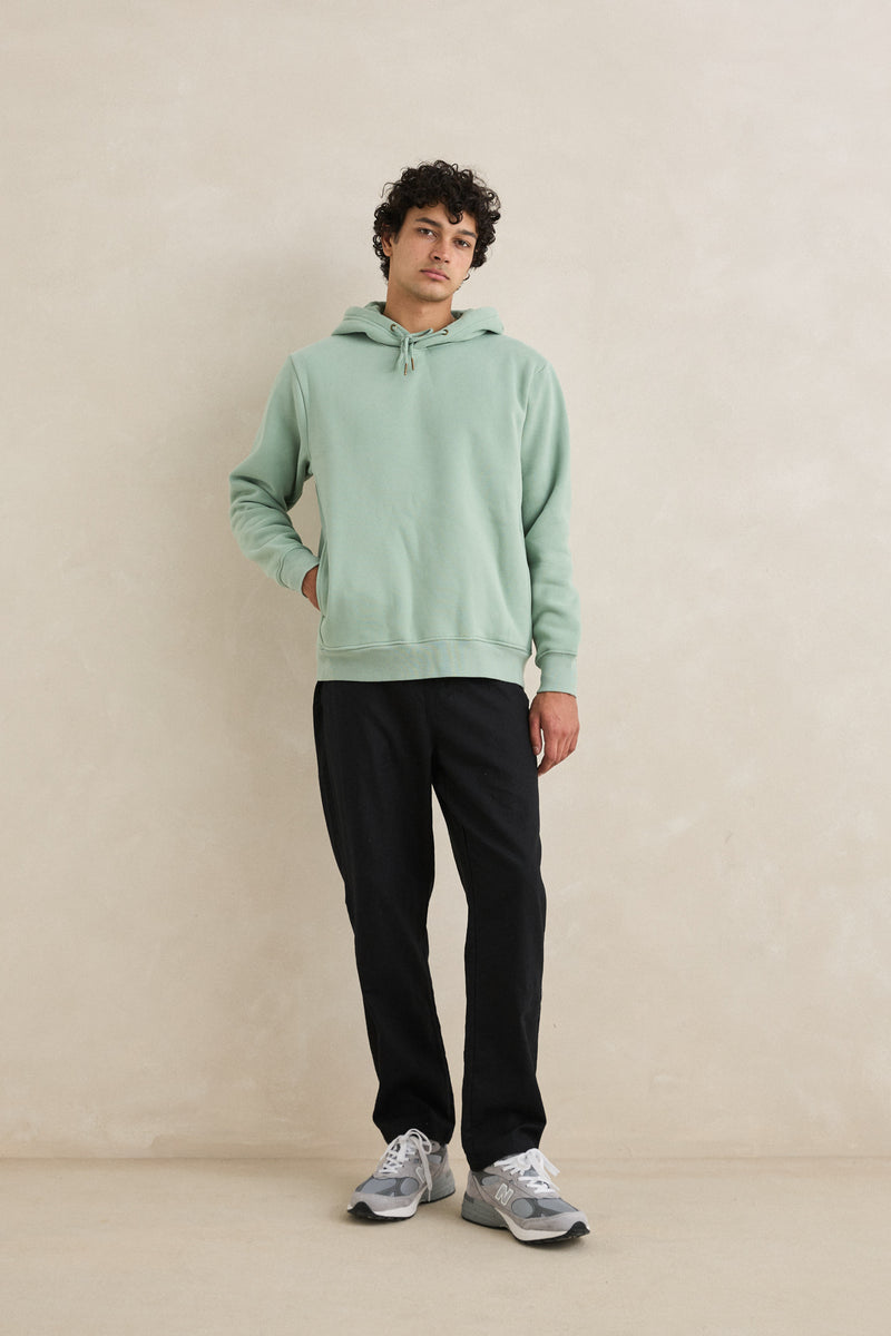 Classic Fleece Hood Seafoam