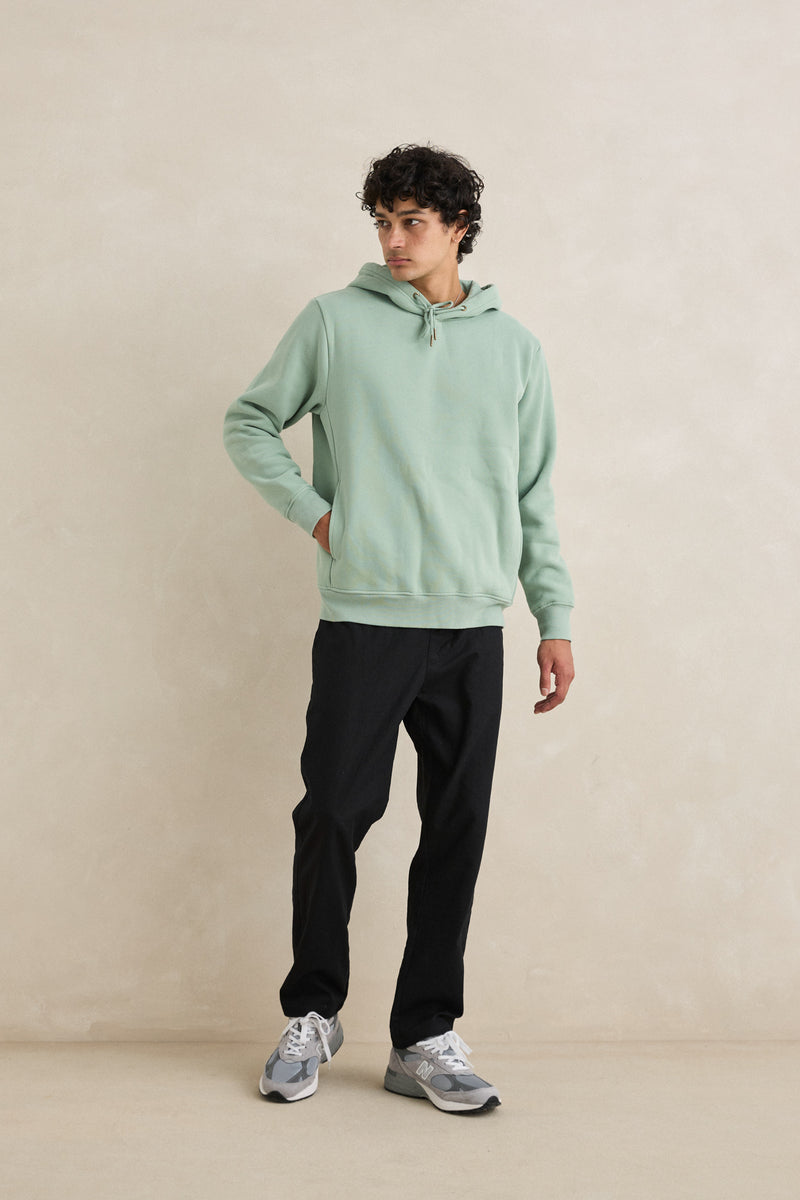 Classic Fleece Hood Seafoam