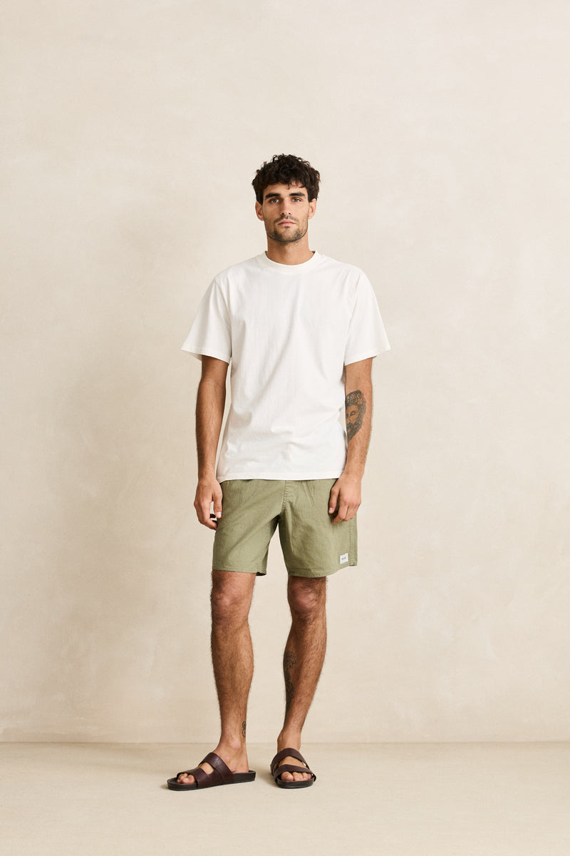 Classic Linen Jam Olive