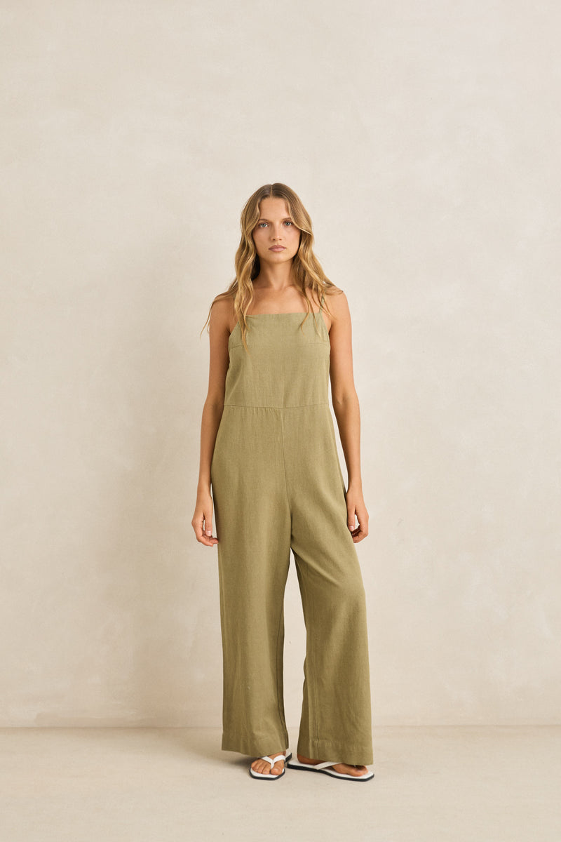 Classic Jumpsuit Olive