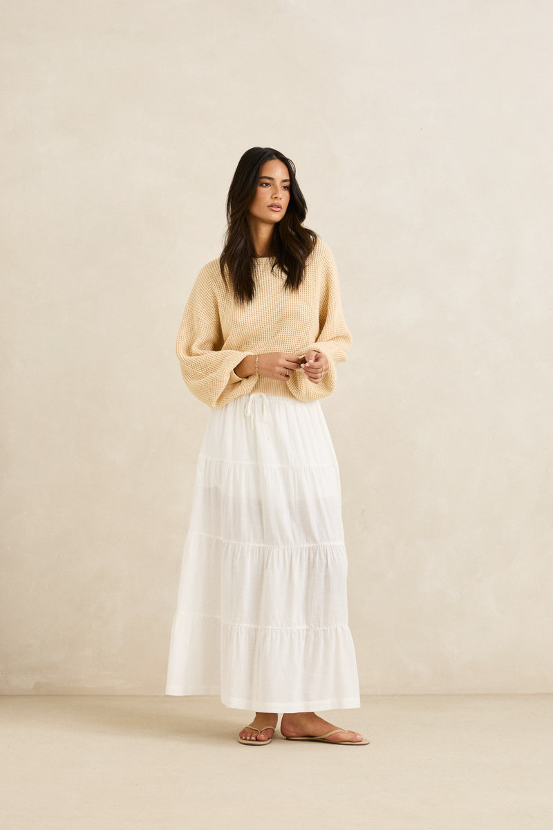 Classic Knit Jumper Butter