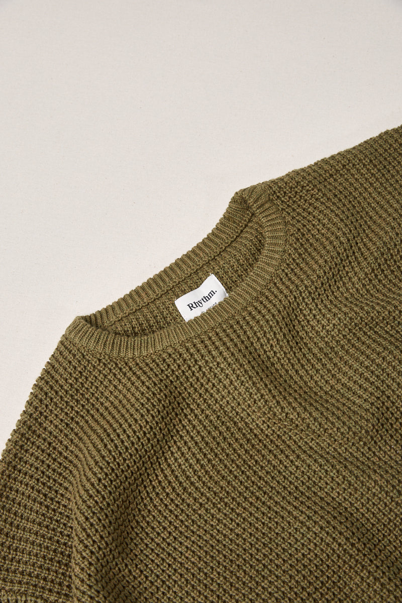 Classic Knit Jumper Olive