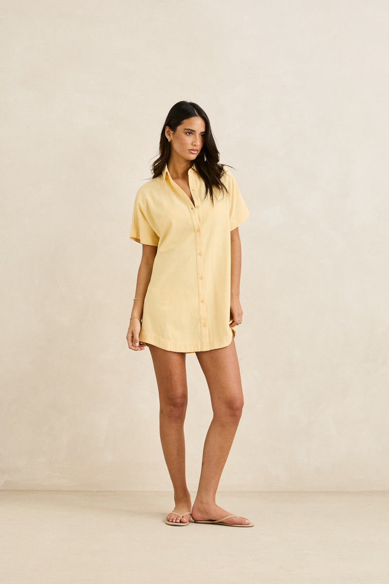 Classic Shirt Dress Butter