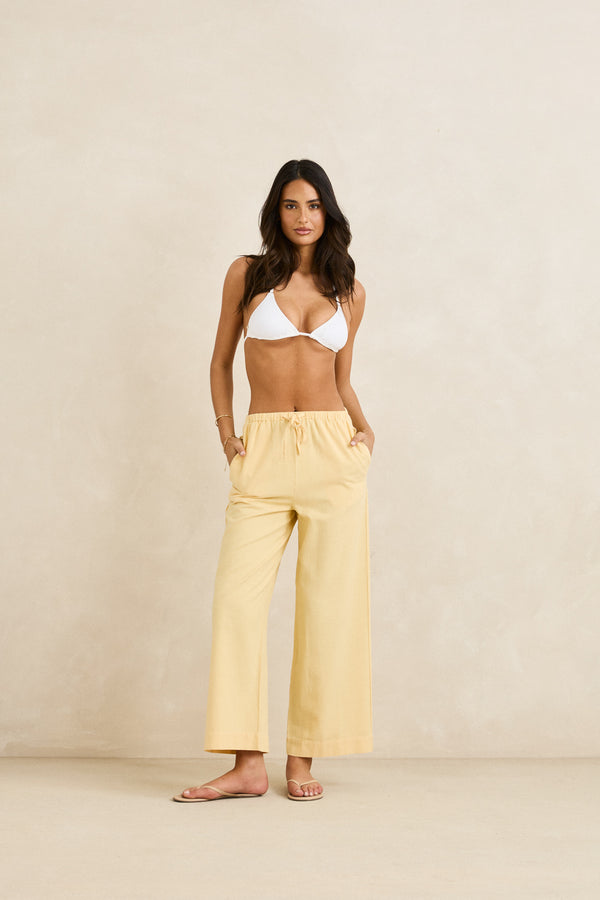 Classic Drawstring Pant Butter