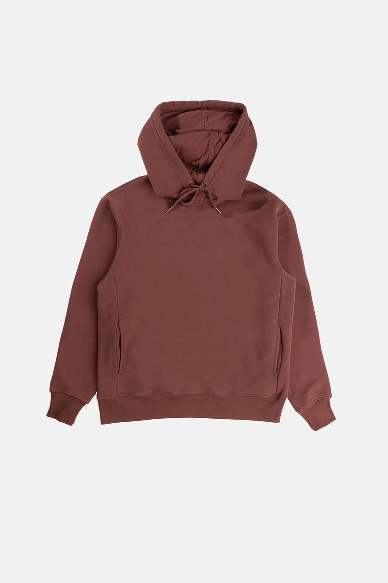 Classic Fleece Hood Merlot