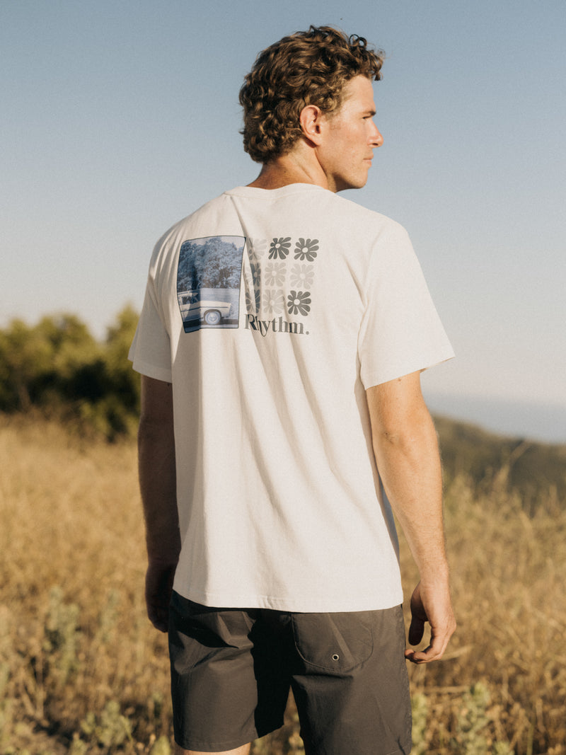 High Beaming Vintage Ss T-Shirt Off White