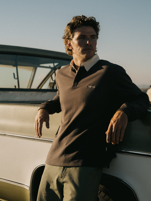Koa Vintage Rugby Ls Polo