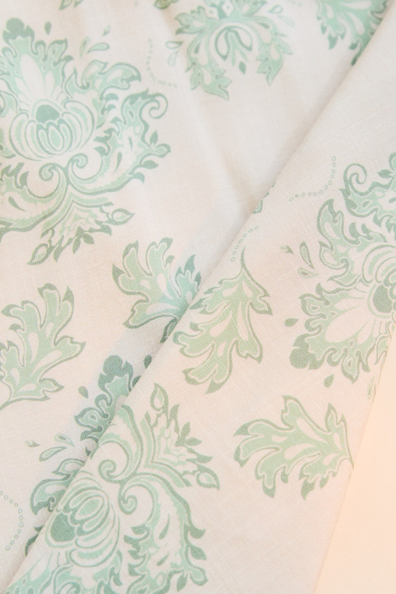 Brocade Halter Mini Dress Basil