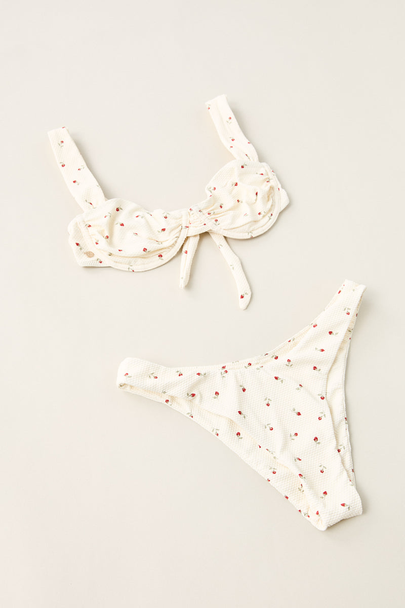 Paloma Ditsy Hi Cut Pant Rose