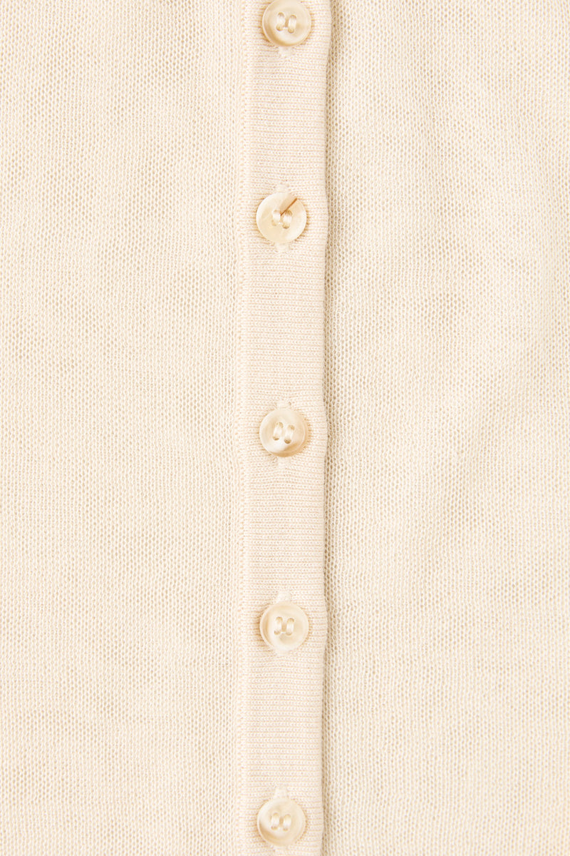 Rumi Sheer Knit Set Natural