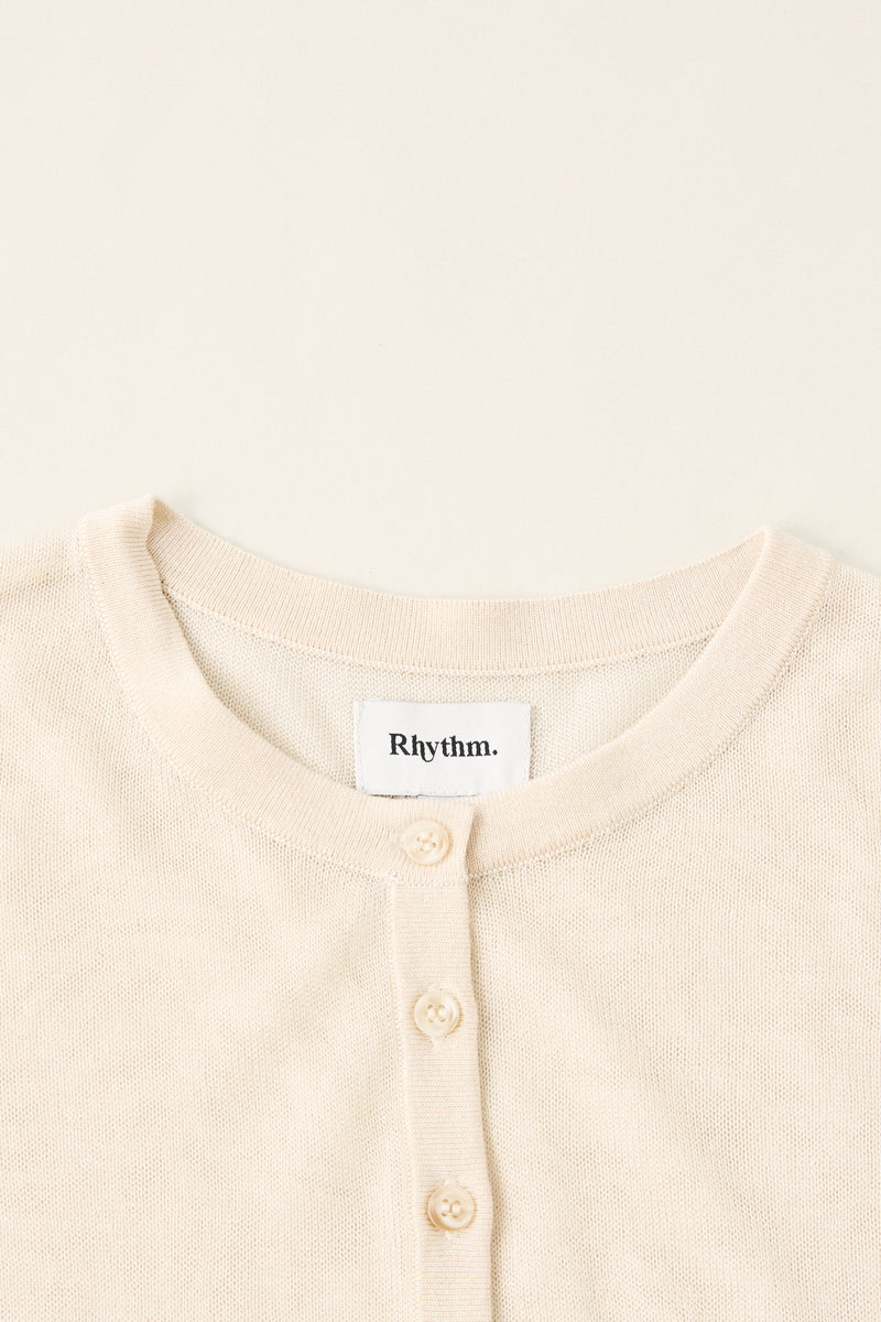 Rumi Sheer Knit Set Natural